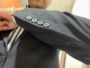 GENTS BLAZER. NAVY BLUE