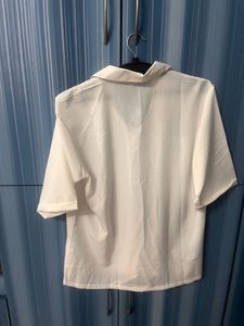 Urbanic White Casual Shirt-xxl