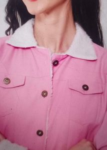 Pink Corduroy Jacket