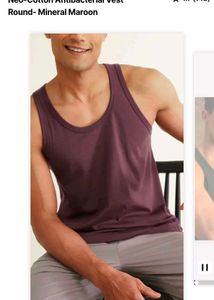 Neo-Cotton Antibacterial Vest Round