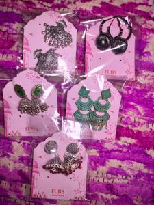 COMBO Fubs Earrings,Chandbali,Zumkas