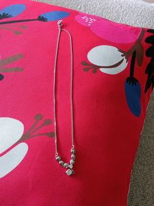 Elegant Silver looking Necklace