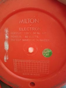 Milton Electric Tiffin Not Working