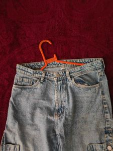 Cargo Denim Jeans