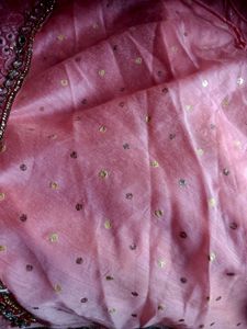 Heavy flared Cancan gown