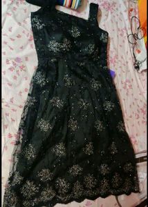 Embellished Knee Length Kurti Or Dress