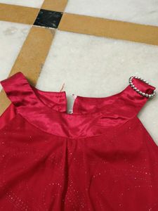 Red Party Top