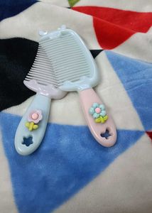 Kids' Decorative Hair Combs (Set of 2)