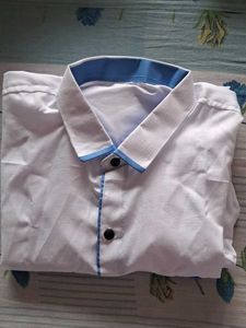 Regular Fit Solid Double Collar Casual Shirt