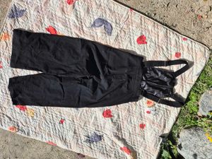 Vintage Black Overalls