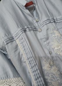 Elegant Embroidered Cord Set