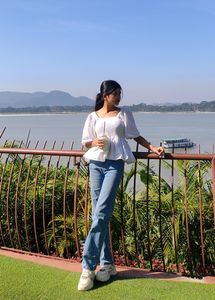 Straight Leg HighRise Jean