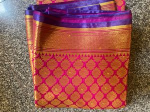Premium Silk Sarees – Festive Glam in Pink