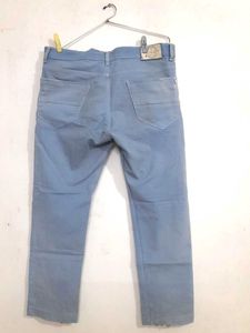 Casual Light Wash Denim Jeans