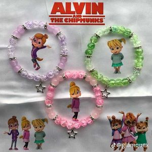 Alvin &amp; The Chipmunks Beaded Bracelet Set