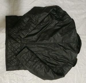 Black Biker Jacket 3