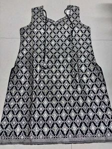 Elegant Black &amp; Silver Palazzo Set