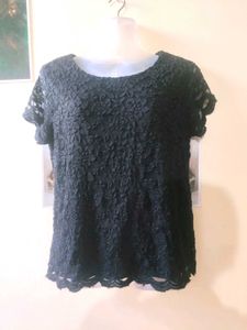 Black Lace Top
