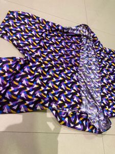 Patterned Swimwear Set