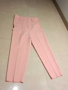 Peach Straight Leg Pants