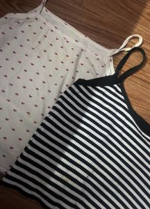 Heart Print Tank Top
