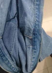 Vintage Denim Cargo Pants