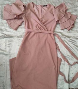 Shein Pink bodycon dress