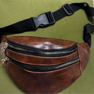 Cross Body Leather Bag