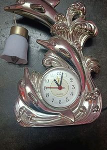 Clock Dolphin 🐬 And Light