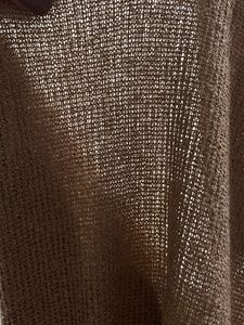 Women Beige Knitted Trousers