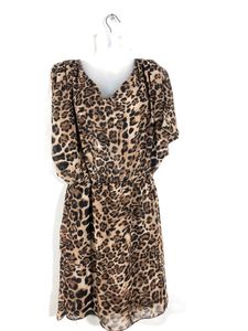 Brown Printed Dress(Women’s)