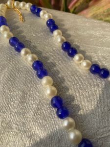 Beautiful Combination Of Glass Beads Mala
