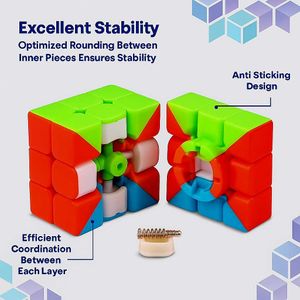 Colorful 3x3 Speed Cube