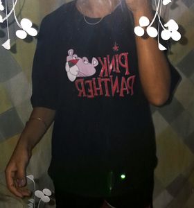 Pink Panther Oversized T Shirt