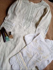 Mirror Work Trendy Kurta Set