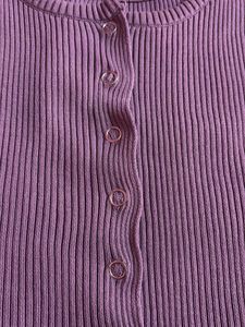 Lilac Ribbed Tank Top