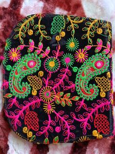 Embroidery Clutch