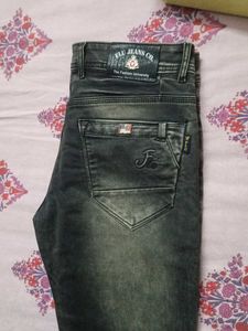Black Wash Denim Jeans