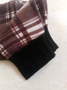 Brown Plaid Lounge Pants