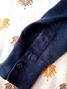 Navy Blue Long Sleeve Shirt