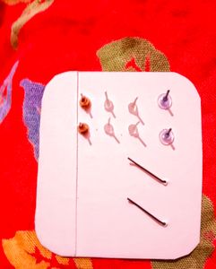 Daily Office Earrings And Studds Combo Car