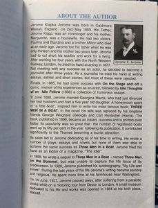 Three Men In A Boat Novel