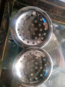 Stainless Steel Drain Cover Set 2 Peice