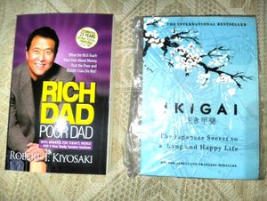 Pack Of 2 Rich Dad Poor And Ikigai