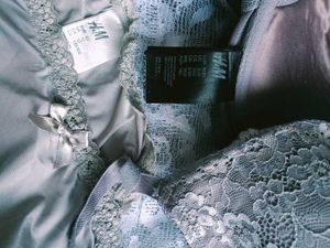 Lace pushups bra panty h&amp;m