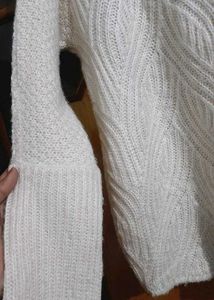 Combo Pullover Sweater And High Neck For Women
