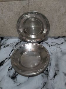 Stainless Steel Dinner Bowls - Set of 6