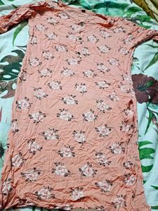 Peach Color Kurta