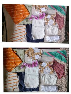 Fabric Scrap Cloth Piece