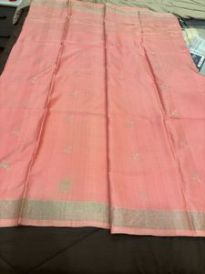 💯 Pure Silk Saree - Pink